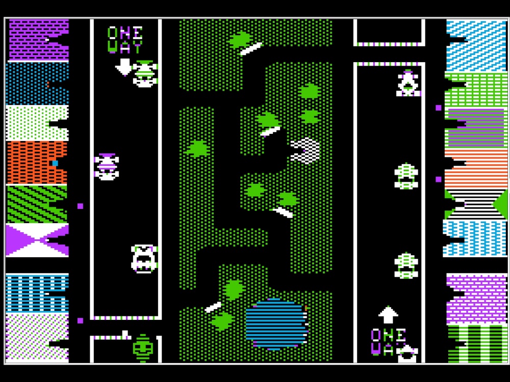 Gameplay of Russki Duck for Apple II
